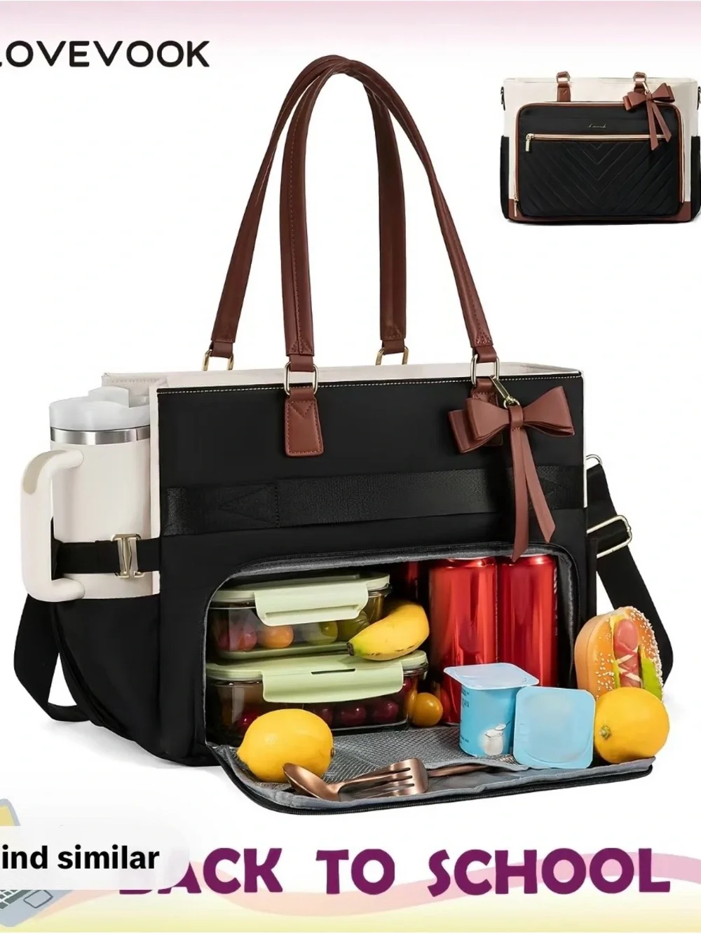 Lovevook Lunch Tote Bag